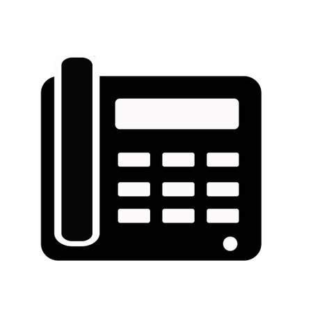 fax vector glyph flat icon. High quality black style vector iconsのイラスト素材