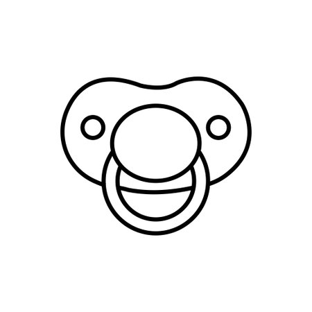 Dummy outline vector icon. Thin line black dummy icon, flat vector simple element illustration from...