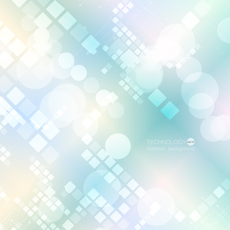 Abstract geometric technology pattern design.のイラスト素材