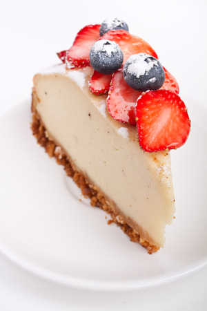 slice of cheesecakeの写真素材