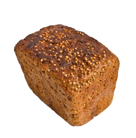 loaf of whole wheat breadの写真素材