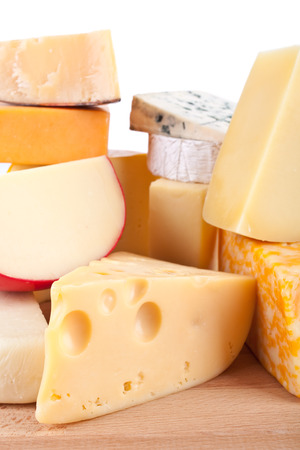 large group of cheesesの写真素材