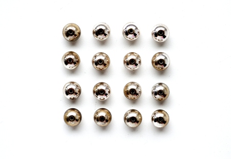 Isolated balls in a square shapeの写真素材