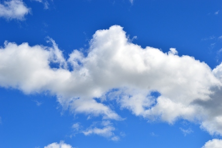 A cloudy skyの写真素材