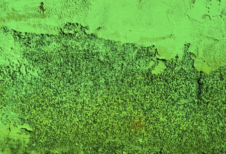 An old plaster on the houseの写真素材