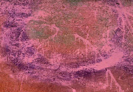 An old plaster on the wallの写真素材
