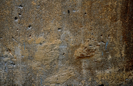 An old plaster on the wall.の写真素材