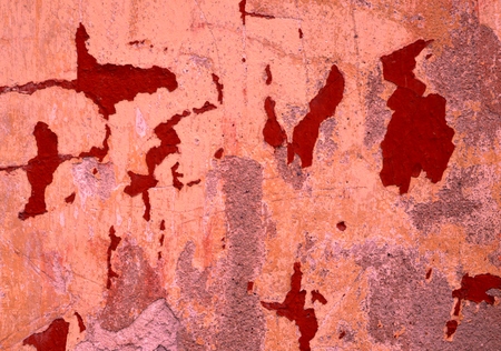 An old plaster on the wall.の写真素材