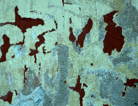 An old plaster on the wall.の写真素材
