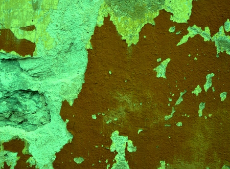 An old plaster on the wall.の写真素材