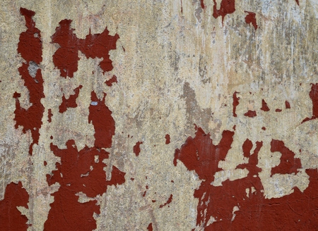An old plaster on the wall.の写真素材