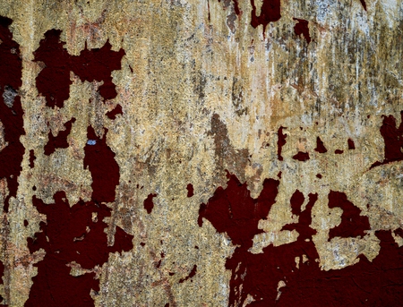 An old plaster on the wall.の写真素材