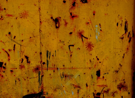 An old metal materialの写真素材