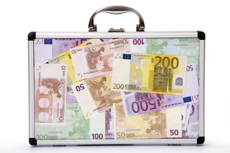Suitcase filled euro-notes