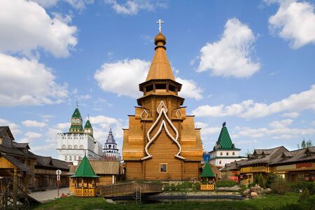 Izmailovsky Kremlin in Moscowの写真素材