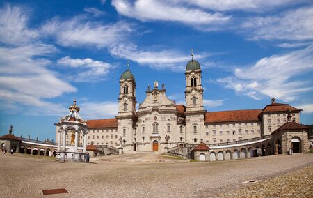Benedictine abbey of Einsiedeln, Switzerlandのeditorial素材