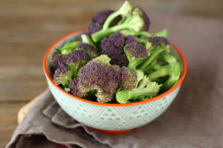 Broccoli in a bowl, fresh food