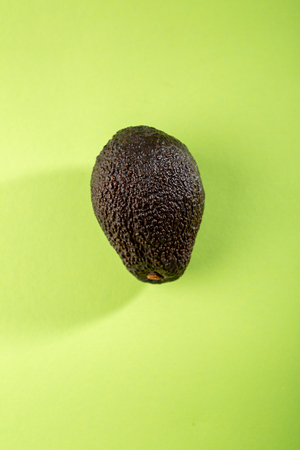 Fresh avocado and copy space