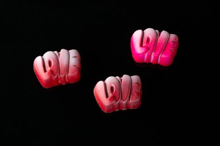 Candy for Valentineâs day holidayの写真素材