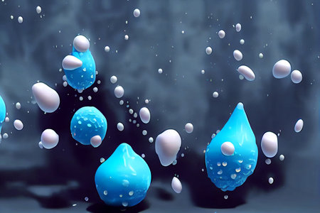 Realistic liquid yoghurt splash and 3D drips, isolated milk drink waves.