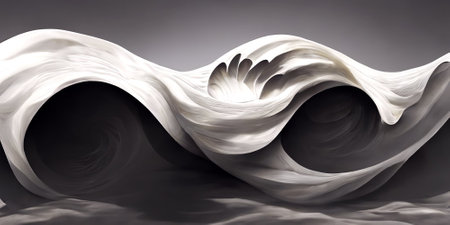 Creative minimalist modern paint. Abstract ocean wave and aesthetic landscapes. . high quality...