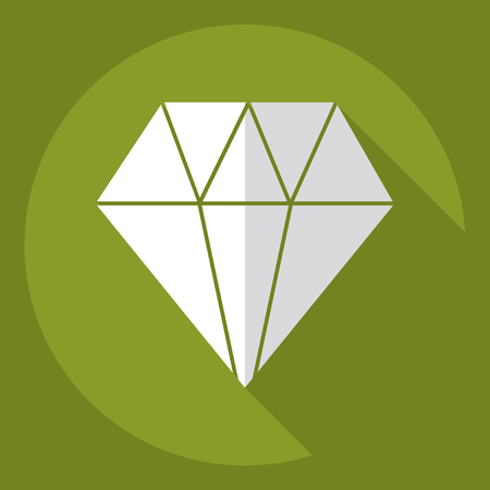 Flat modern design with shadow  Icon slotsのイラスト素材
