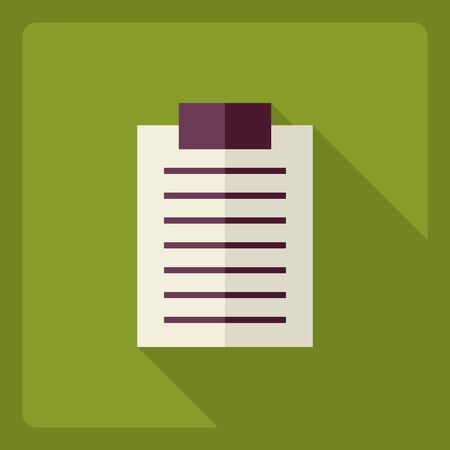 Flat modern design with shadow  Icon medical formのイラスト素材