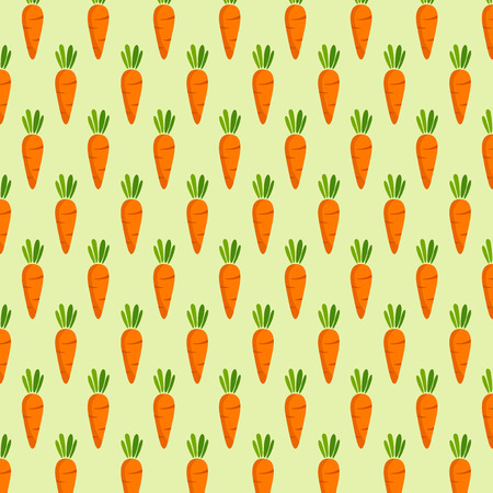 Vector template for label of juice from the carrot. Orange background from carrots. 100 percent...