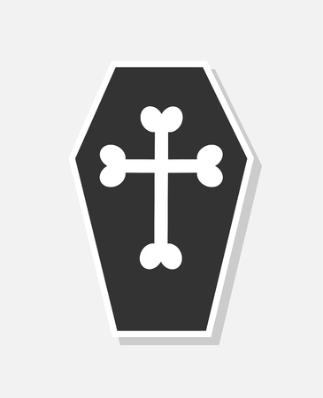 new and creative style sticker on backgroundのイラスト素材