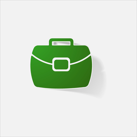 Sticker paper products realistic element design illustration portfolioのイラスト素材