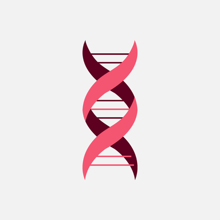 Thin line concept. DNA Icons set vector illustration. Polygonal DNA concept. DNA, genetic sign, elements and icons collection. Vector mesh spheres.のイラスト素材
