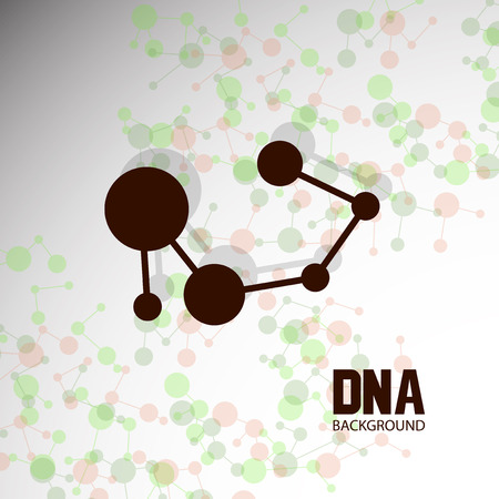 Bottom structure. Molecular and genetic mesh. Medicine and science. Vector graphicsのイラスト素材
