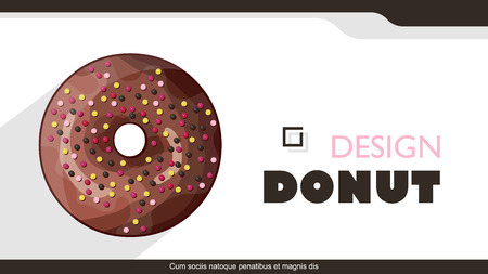 Brochure cover used in marketing and advertising. Vector illustrationのイラスト素材