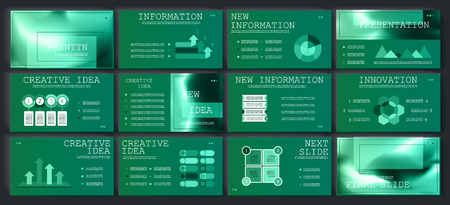 This template is the best as a business presentation, used in marketing and advertising, flyer and banner, the annual reportのイラスト素材