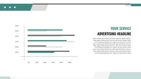 Brochure cover infographics used in marketing and advertising. Vector illustrationのイラスト素材