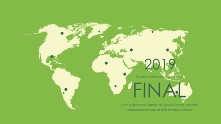 Brochure cover used in marketing and advertising. Vector illustrationのイラスト素材