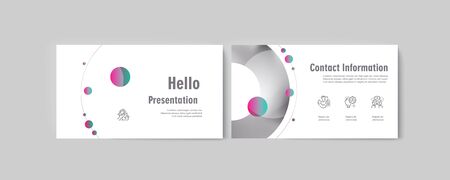 Set of brochures infographics for marketing the promotion goods and services on market. Vector illustrationのイラスト素材