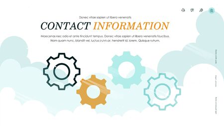 Brochure cover is used to advertise the delivery of goods quickly and efficiently. Vector illustrationのイラスト素材