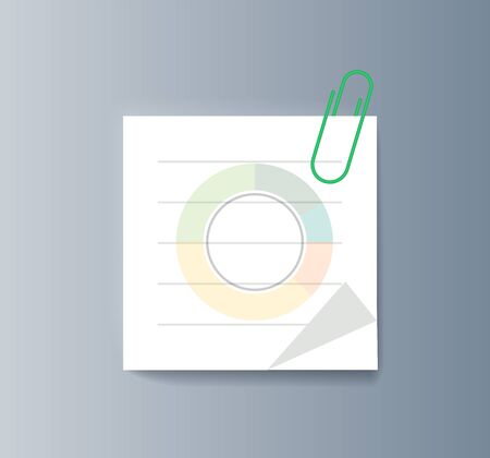 Business presentation brochure advertising goods and services. Vector illustrationのイラスト素材