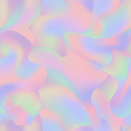 Hipster boho holographic mesh seamless pattern. Minimal printable journaling card, creative card, art print, minimal label design for banner, poster, flyer.のイラスト素材