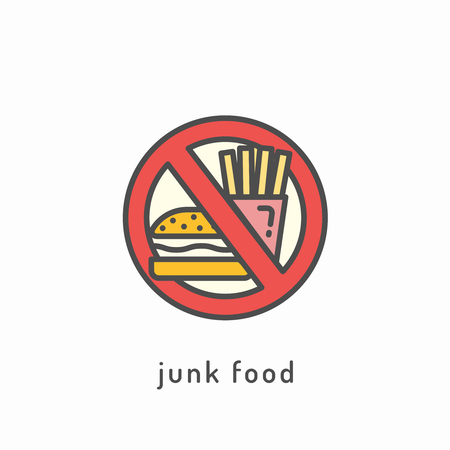 Healthy diet iconのイラスト素材