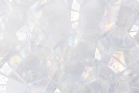 Macro soap bubbles, textureの写真素材
