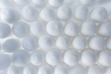 Cotton swabs for applying and correcting makeup, for cleaning or first aid kit textured pattern,...