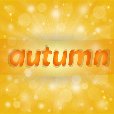 Bright autumn backgroundのイラスト素材