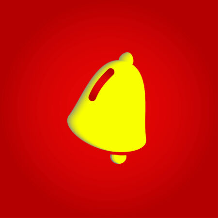 Nice icon of christmas bellのイラスト素材