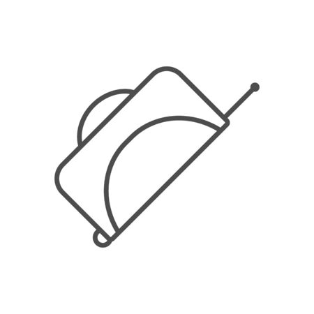 Clean and minimalistic symbol baggageの写真素材