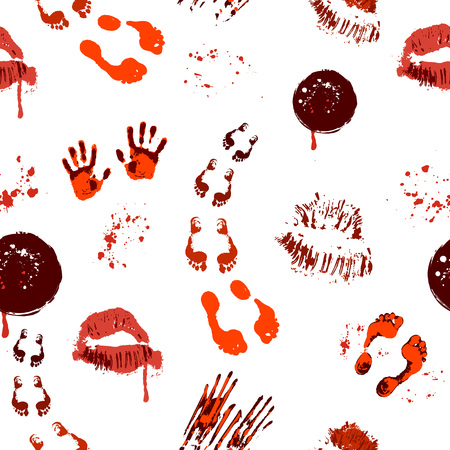 Seamless halloween patternのイラスト素材