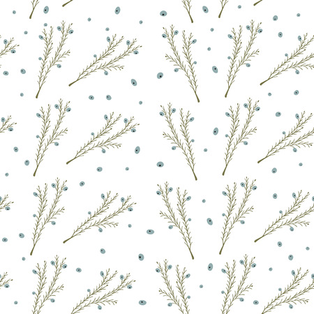Christmas and Happy New Year set of modern seamless backgrounds