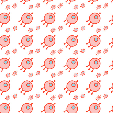 Seamless pattern with space cosmos.の写真素材