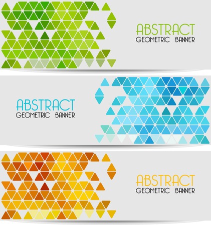 Vector Abstract retro geometric background. Template brochure designのイラスト素材